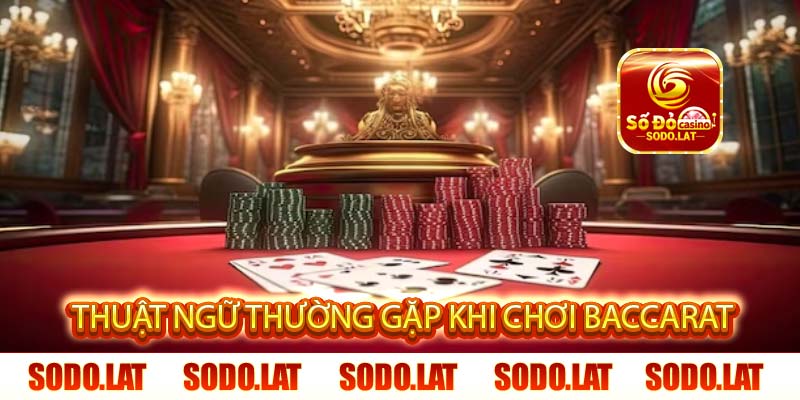 thuật ngữ thường gặp khi chơi baccarat